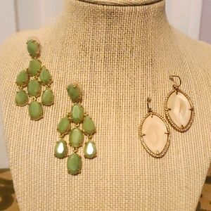 Chandelier and Rhinestone Earring Bundle